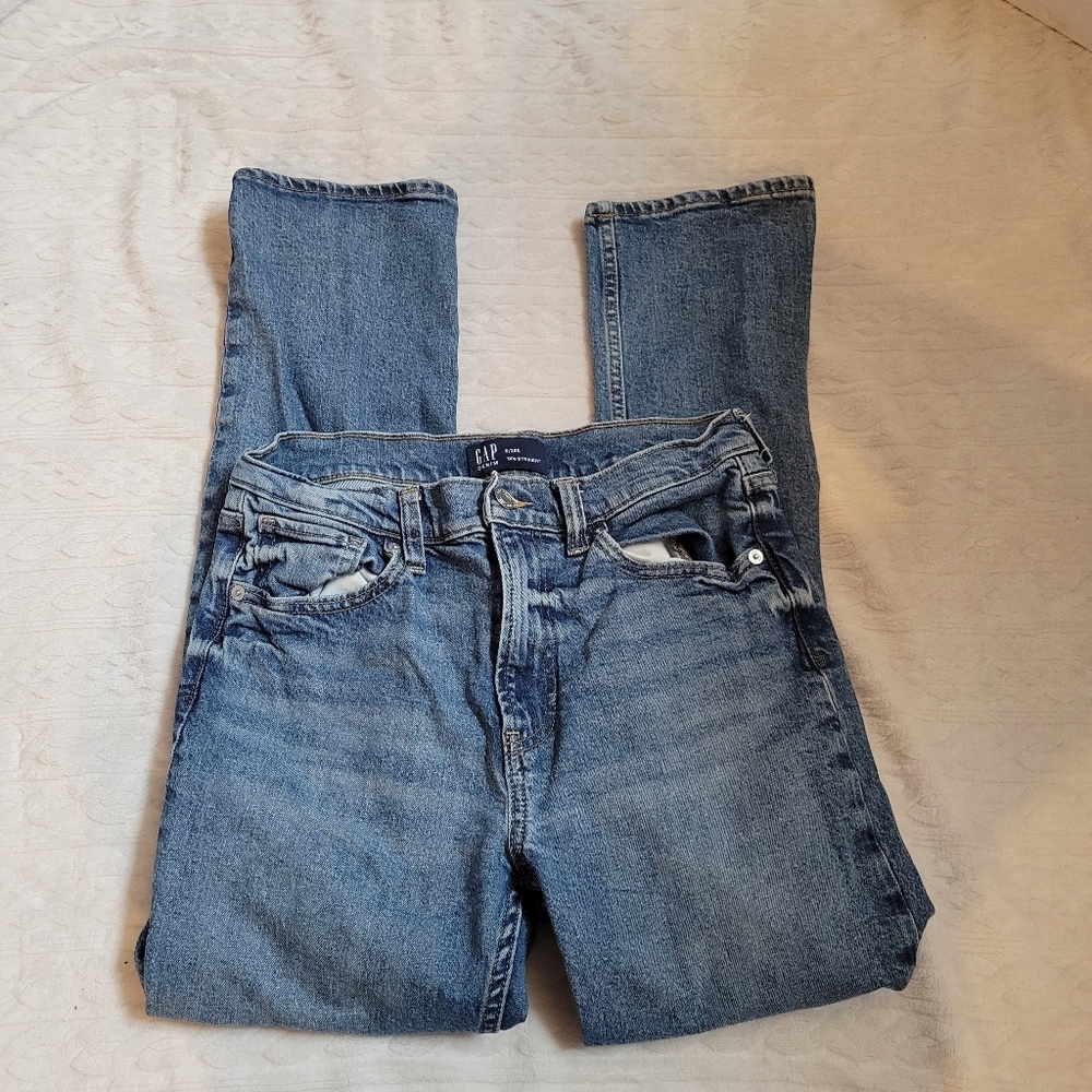 GAP Denim 90s Straight Leg Casual Everyday Jeans | 6/28S